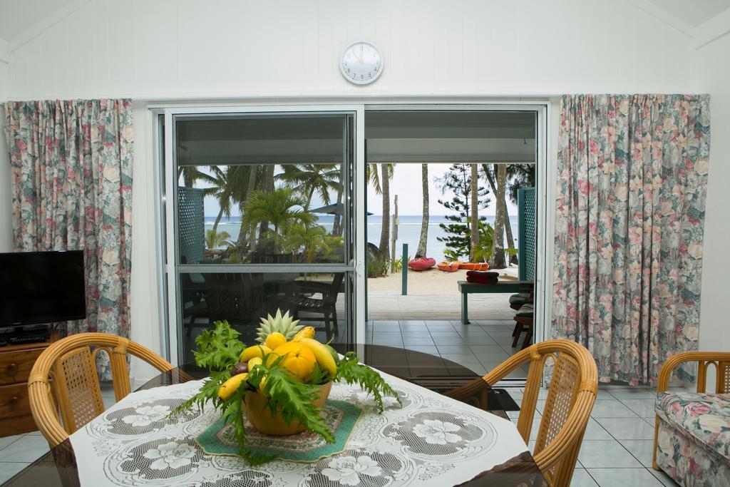 רארוטונגה Sunhaven Beach Bungalows (Adults Only) חדר תמונה