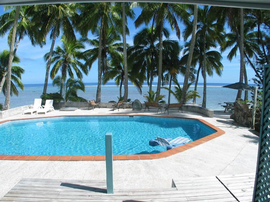 רארוטונגה Sunhaven Beach Bungalows (Adults Only) חדר תמונה